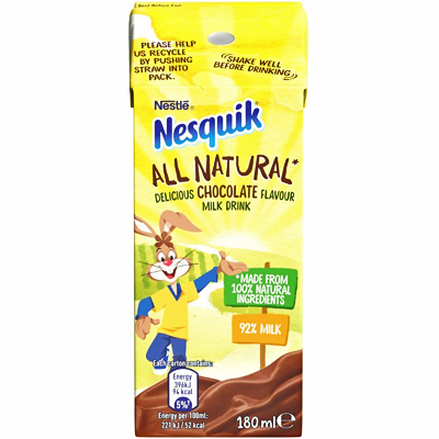 Nesquik All Natural Chocolate Milk Ready To Drink Ml Filfoods