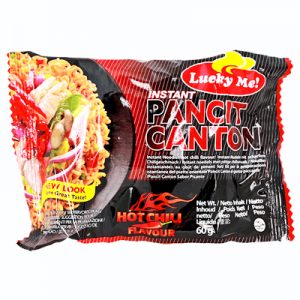 24 x Lucky Me Pancit Canton Hot Chili 60g