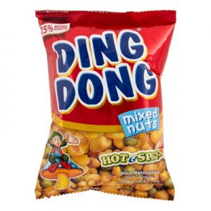 Ding Dong Mixed Nuts Hot And Spicy (Red) 100g