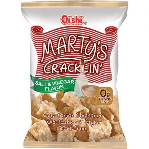 Oishi Marty’s Crackling Salt and Vinegar 90g