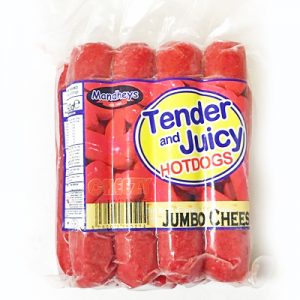 Mandheys Tender & Juicy Cheezy Pork Hotdogs &