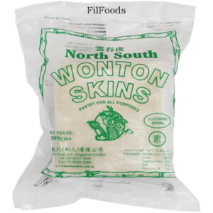 North South Wonton Skin (Soup) 500g