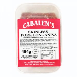 Cabalen’s Pork Longanisa – Skinless...