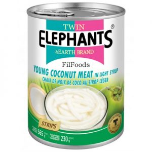 Twin Elephants Young Coconut Meat (Stripped)...