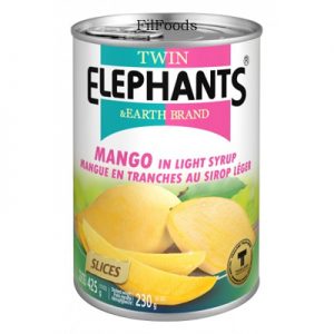 Twin Elephants Mango Slices in...