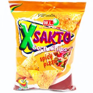 WL Xsakto Corn Chips Spicy Pizza 120g