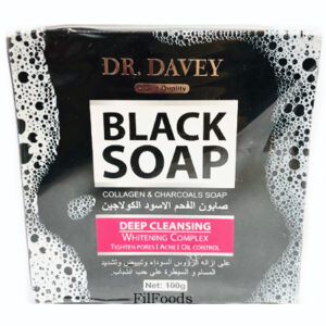 Dr Davey Black Soap (Collagen & Charcoal Soap) 100g…