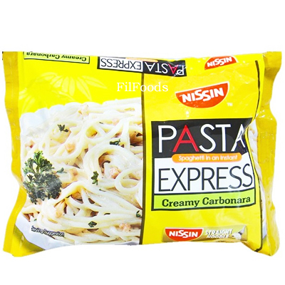 Nissin Pasta Express Creamy Carbonara 60g - FilFoods