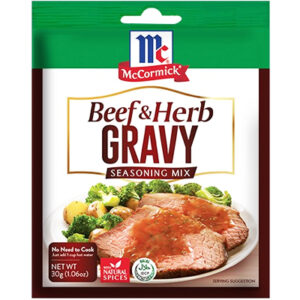 McCormick Beef & Herb Gravy Seasoning...