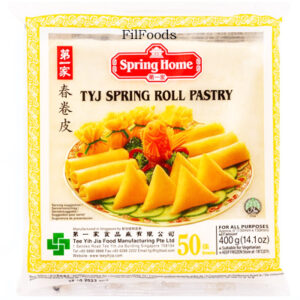 TYJ Spring Roll Pastry (Lumpia Wrapper) 6″x6″...