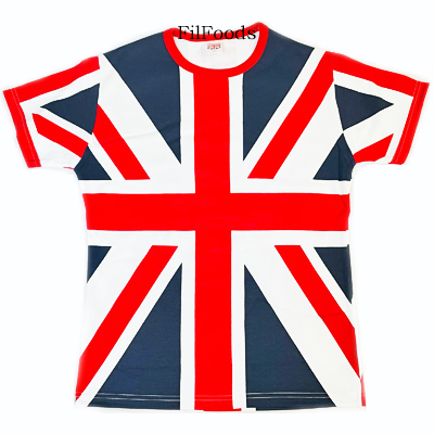 Ladies London Top - Union Jack Flag (Size: Medium/Large) - FilFoods