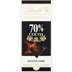 Lindt Excellence Dark 70% Cocoa Chocolate...