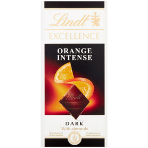 Lindt Excellence Dark Orange Chocolate Bar...