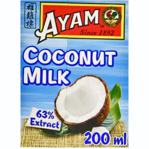 Ayam Premium Coconut Milk (Tetra Pack) 200ml