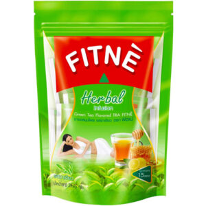 Fitne Herbal Infusion Green Tea Zip-pack...