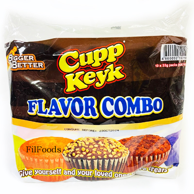 Cupp Keyk Flavor Combo 10x33g - FilFoods