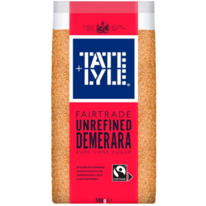 Tate & Lyle Unrefined Demerara Pure Cane Sugar 500g…