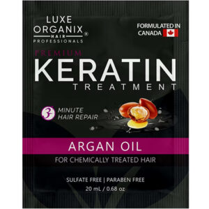 Luxe Organix Premium Keratin Treatment – Argan Oil 20m…