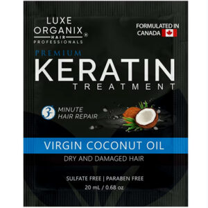 Luxe Organix Premium Keratin Treatment – Virgin Coconut Oil 20ml