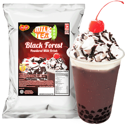 Injoy Powdered Milk Tea - Black Forrest 500g - FilFoods