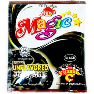 Menu Magic Instant UNFLAVORED BLACK Jelly Mix 24g
