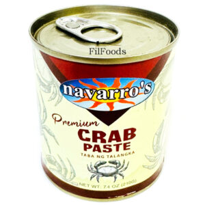 Navarro’s Premium Crab Paste / Taba ng Talangka (Can) 210g