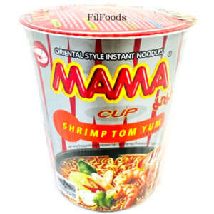 Mama Oriental Style Instant Cup Noodles – Shrimp Tom Y…